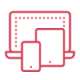 Devices - Dotted Line Icon